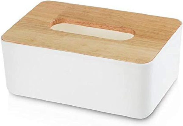 صندوق مناديل متعدد الوظائف بغطاء لتزيين المكتب، حامل مناديل وأدوات